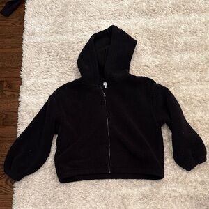 Splendid Black Kids Zip-Up Hoodie